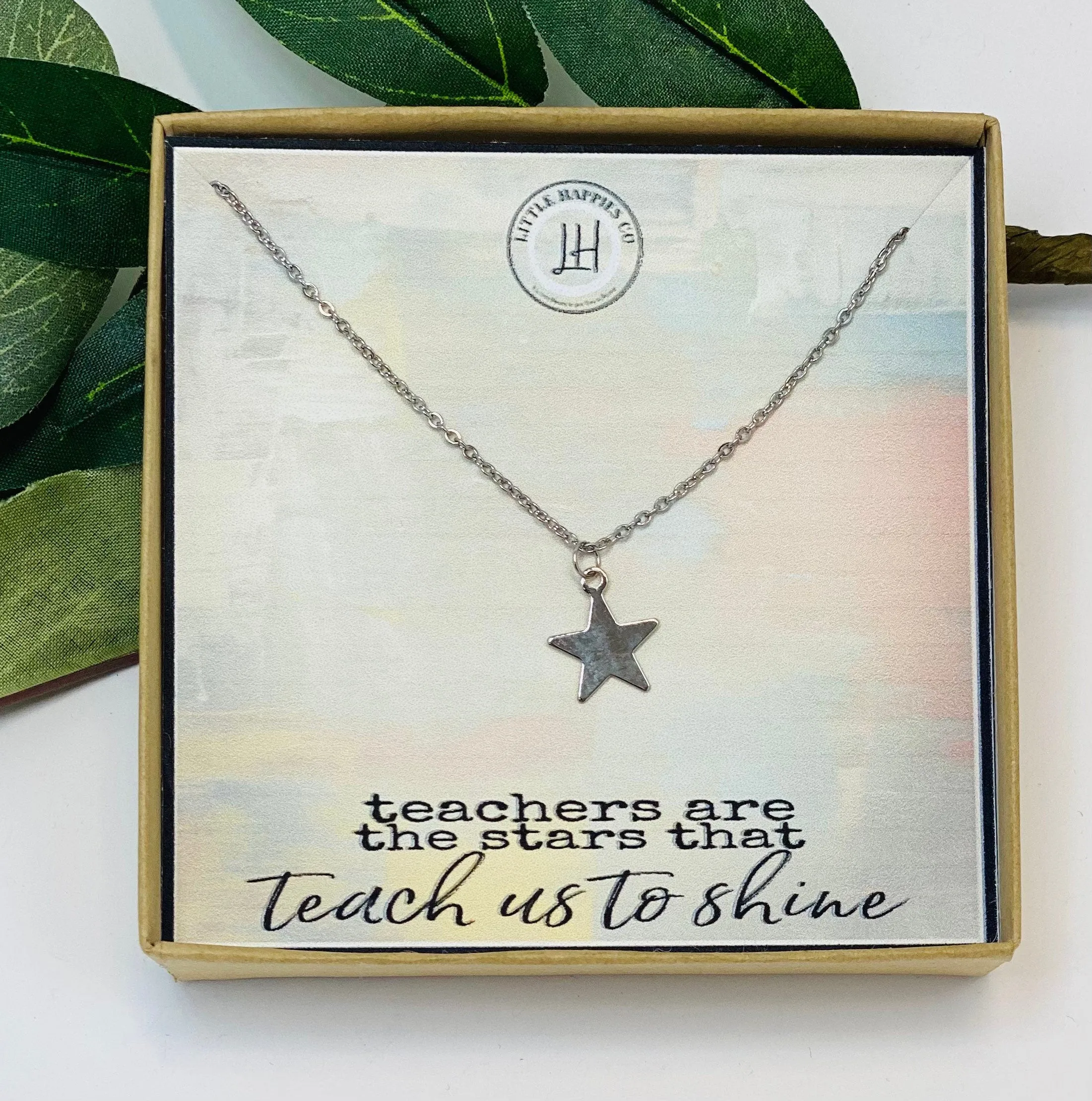 Teacher Gift, Gift for Teacher, Teacher Appreciation, Christmas Gift for Teacher, Teacher Quote, Inexpensive Gift, Teacher Necklace, Gifts