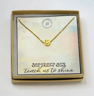 Teacher gift, Teacher appreciation, Teacher gifts, gift from student, end of year gift for teacher, inexpensive teacher gift, necklace, gift
