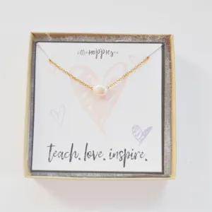 Teacher Jewelry, Thank You Gift, Gift for Teacher, Appreciation Gift, Teacher Necklace, Teacher Thank You Gift, Gifts for Her
