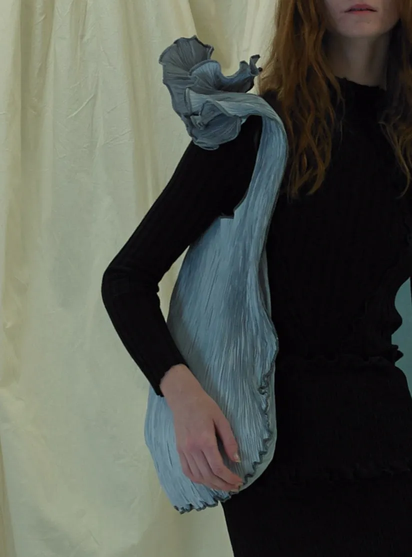 Techno-pleat Oyster Shopper - Greige