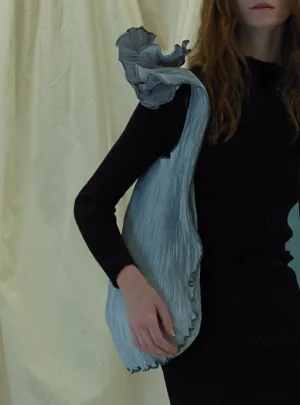 Techno-pleat Oyster Shopper - Greige