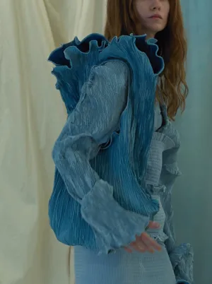 Techno-pleat Oyster Shopper - Ocean