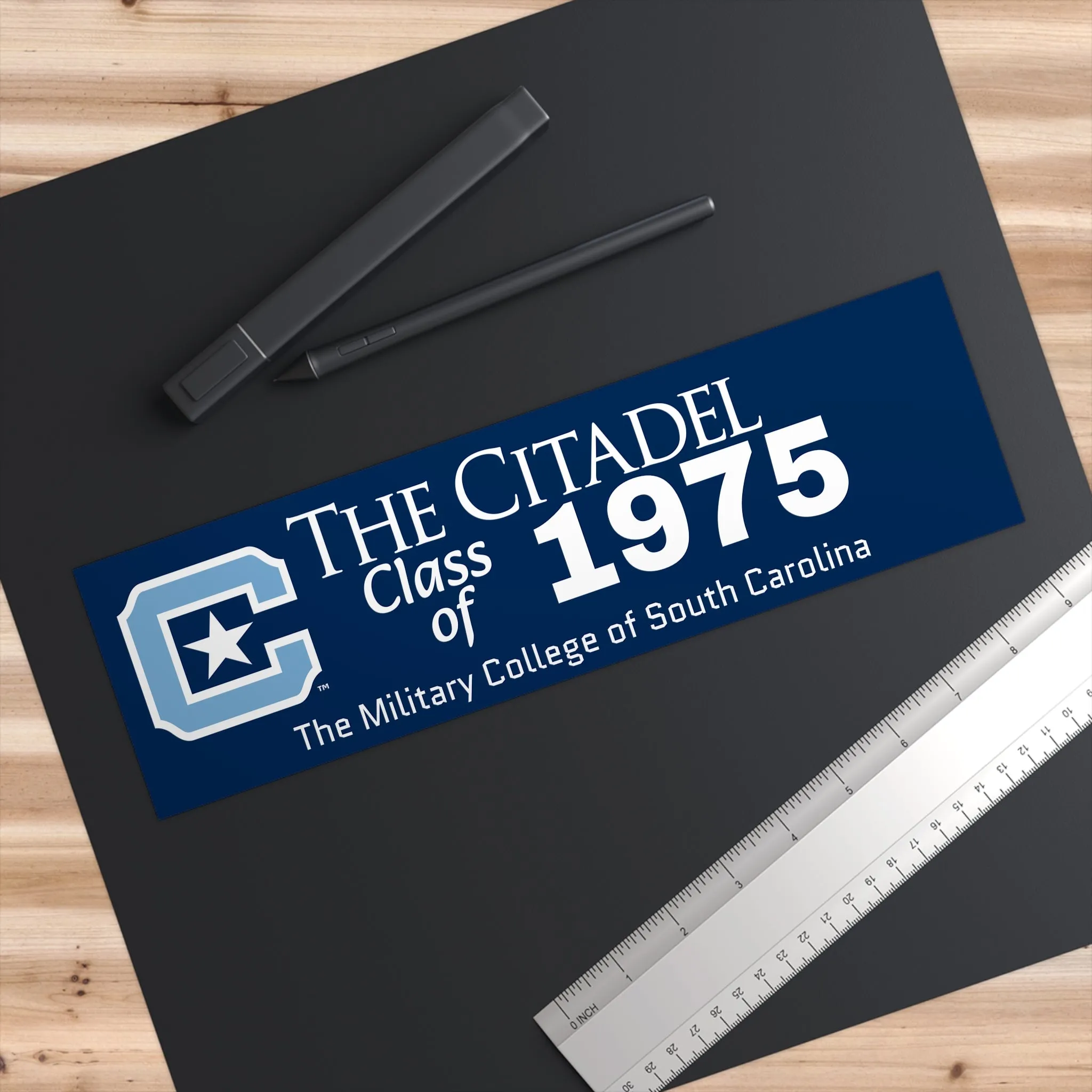 The Citadel, C Star, Customized, Class of (Your year) Bumper Sticker