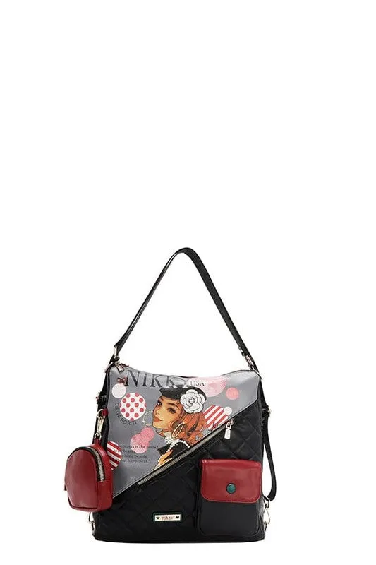 The Flex Convertible Backpack – by Nicole Lee USA