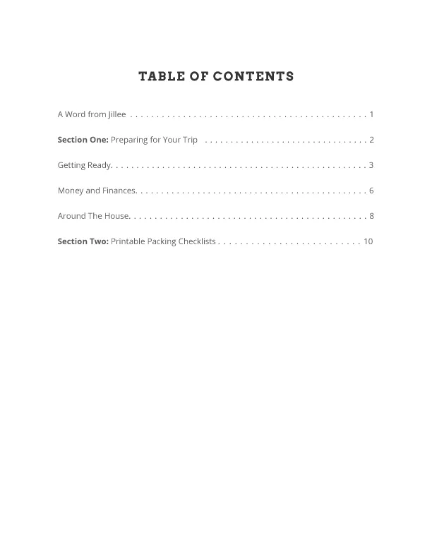 The Getaway Guide eBook