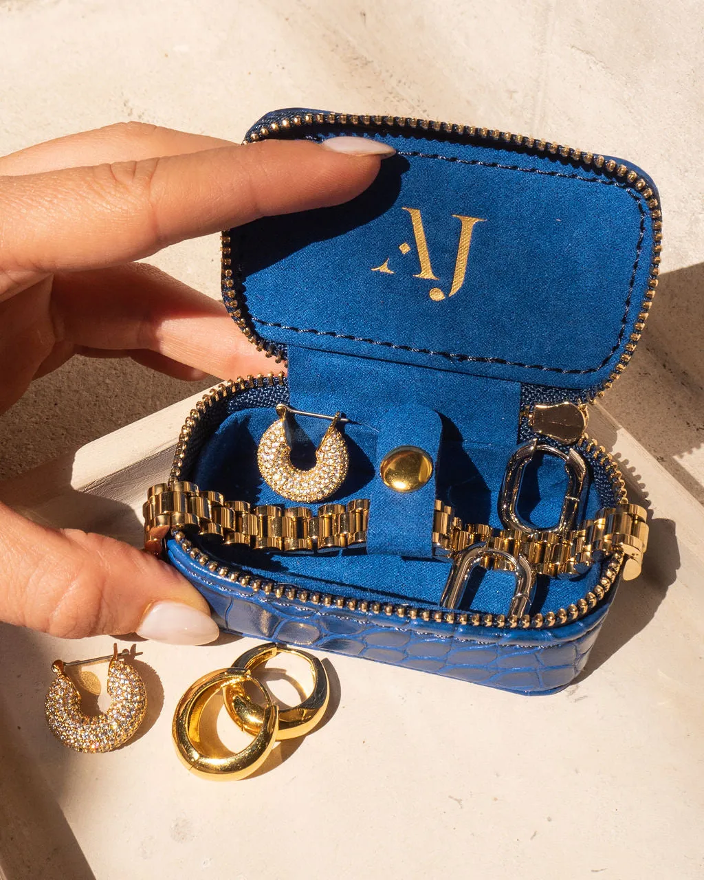 The Luv Aj Mini Jewelry Case