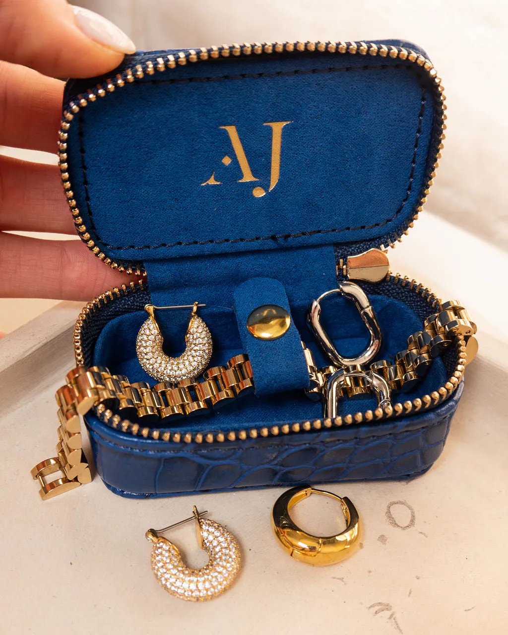 The Luv Aj Mini Jewelry Case