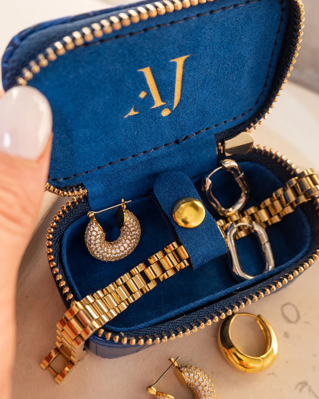 The Luv Aj Mini Jewelry Case
