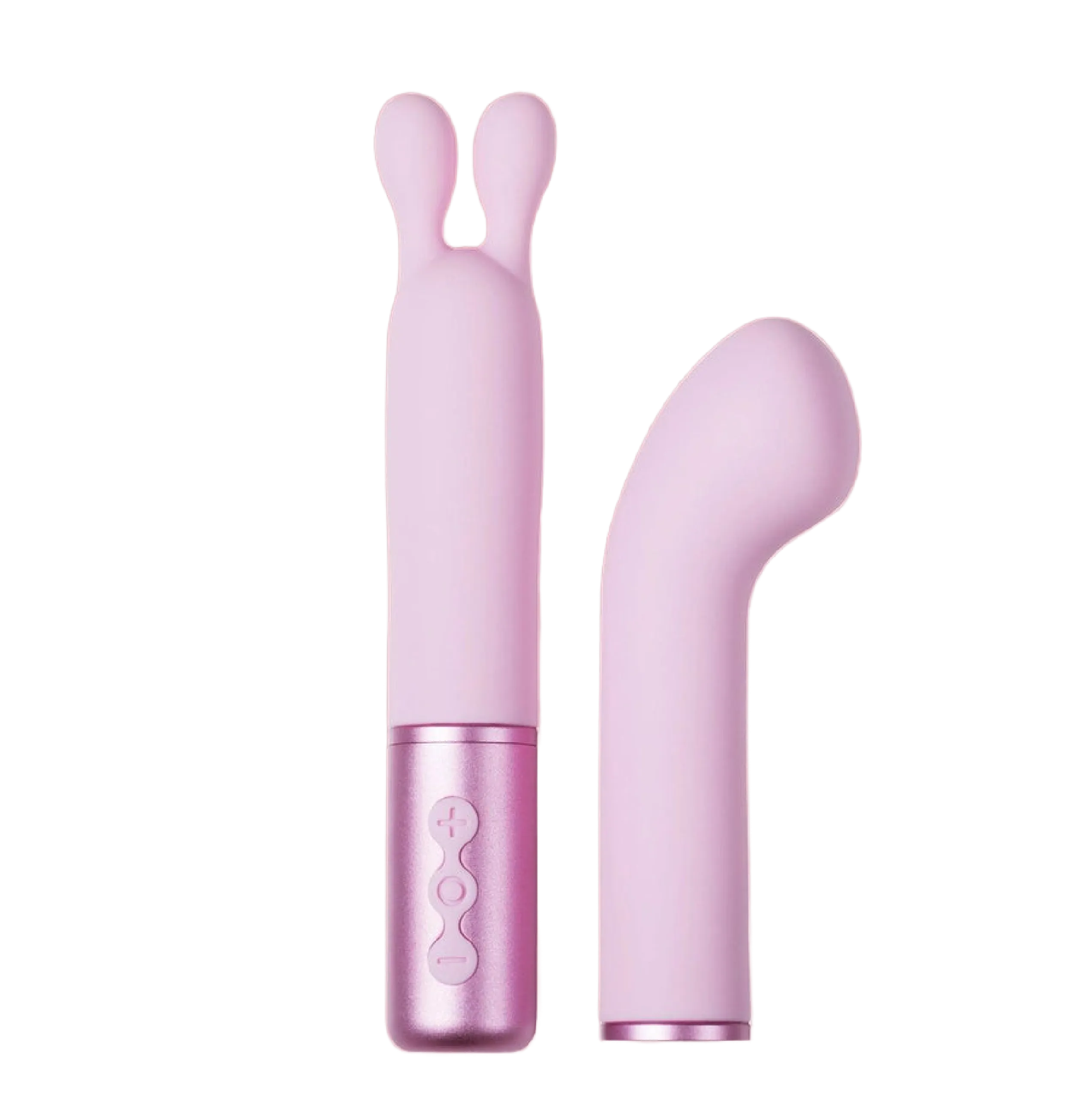 THE NAUGHTY COLLECTION Interchangeable Heads Vibrator Pink