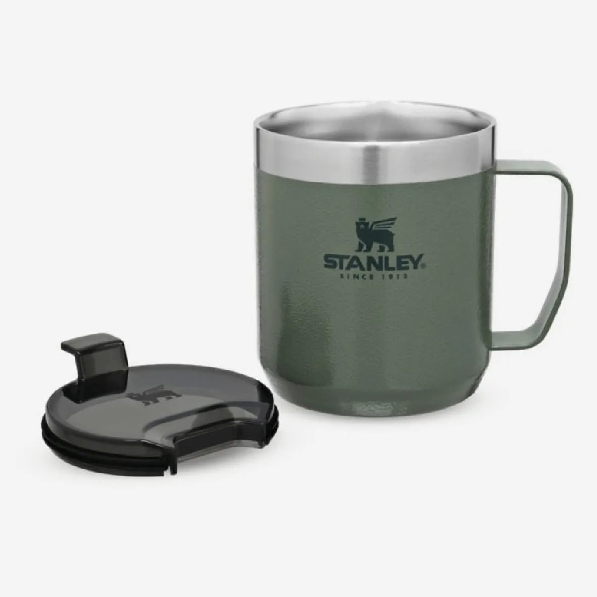 The Stay-Hot Camp Mug 350ml - Hammertone Green
