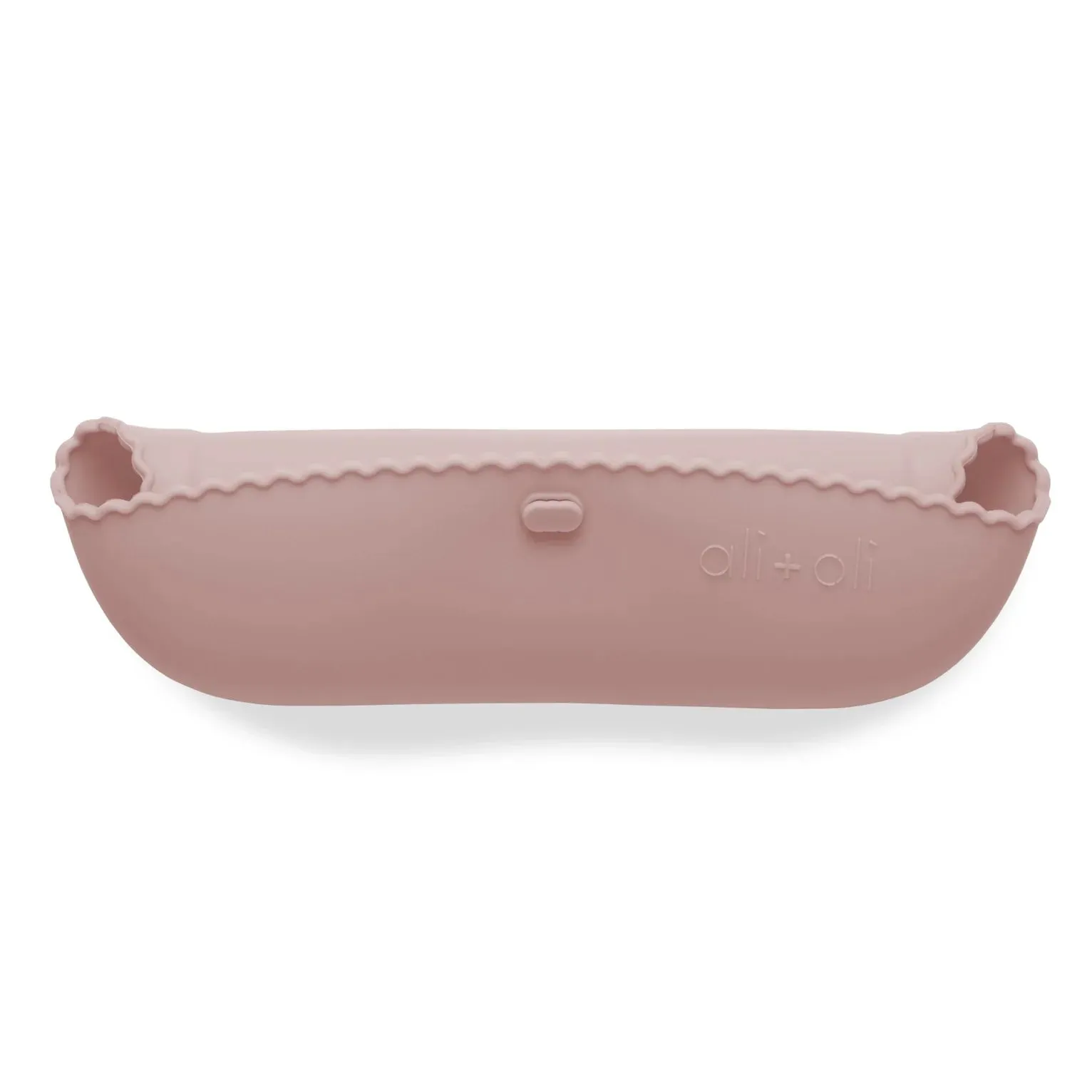 The Wavy Edge Silicone Roll-Up Bib - Various Colours