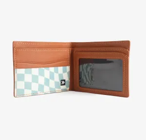 Thread - Cash Bifold Wallet - Jupiter Aqua Green/White