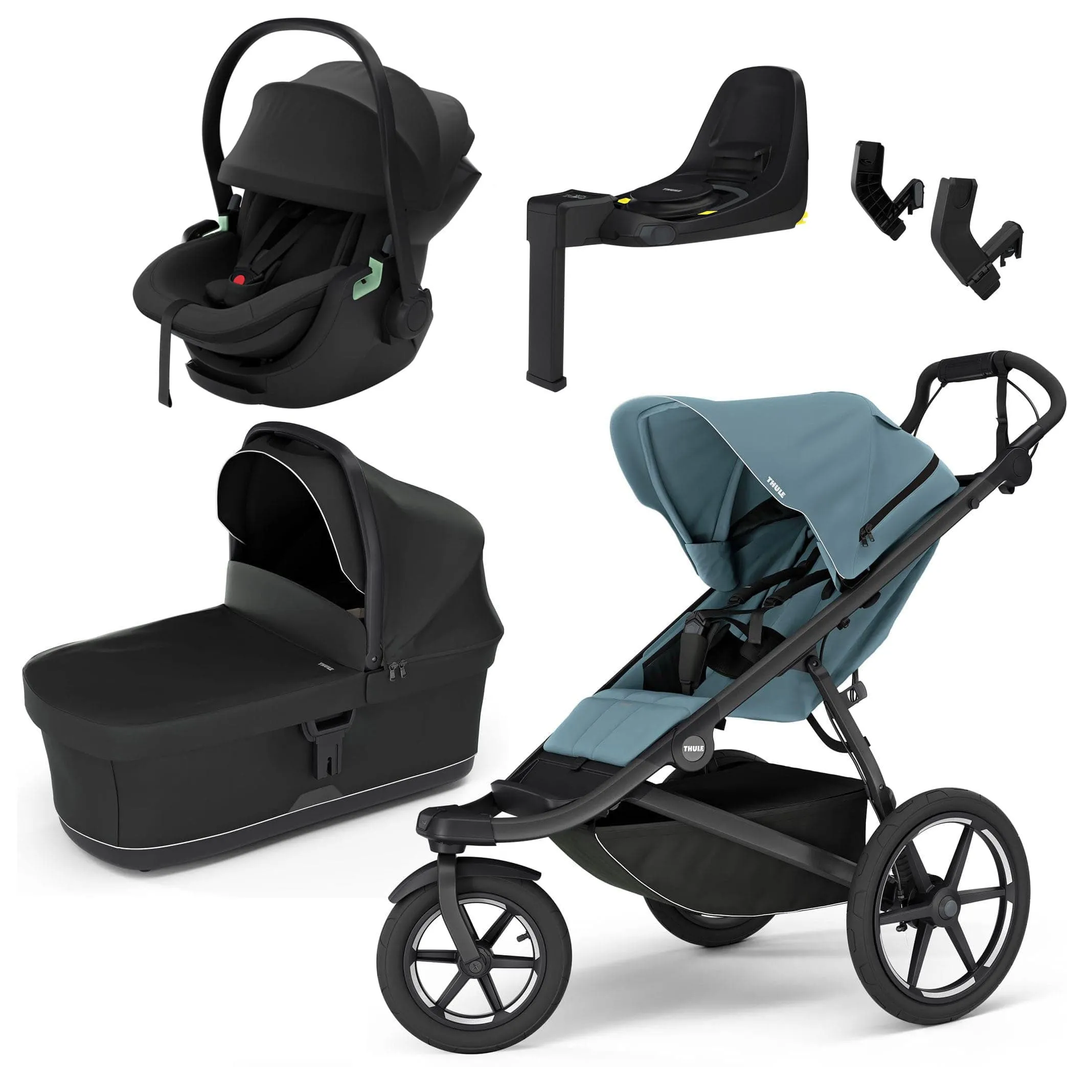 Thule Urban Glide 3 Travel System in Mid-Blue
