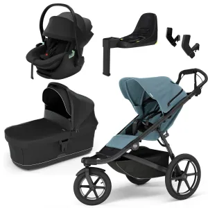 Thule Urban Glide 3 Travel System in Mid-Blue