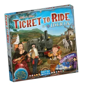 Ticket to Ride Map Collection Volume 8 Iberia & South Korea