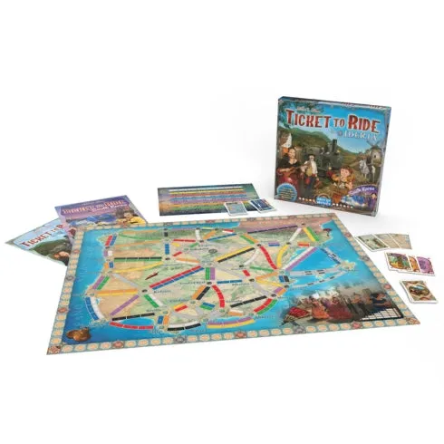 Ticket to Ride Map Collection Volume 8 Iberia & South Korea