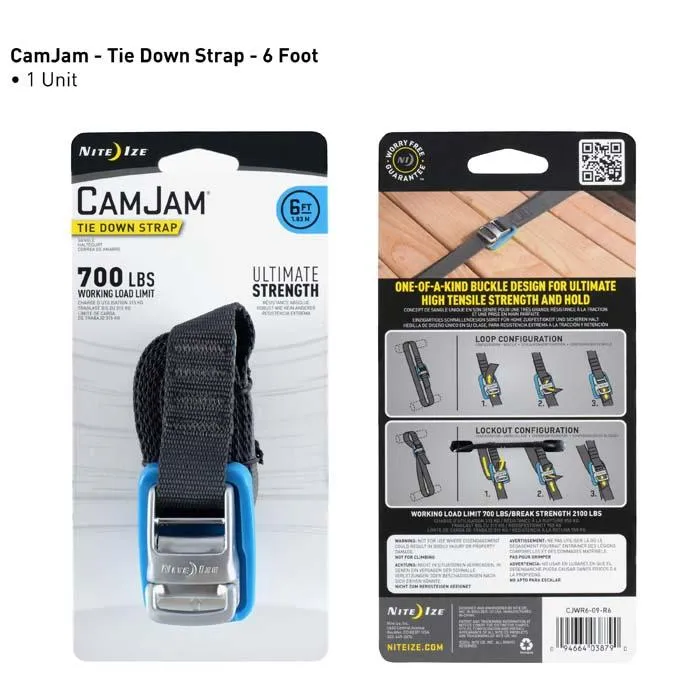 Tie Down Straps - Cam jam