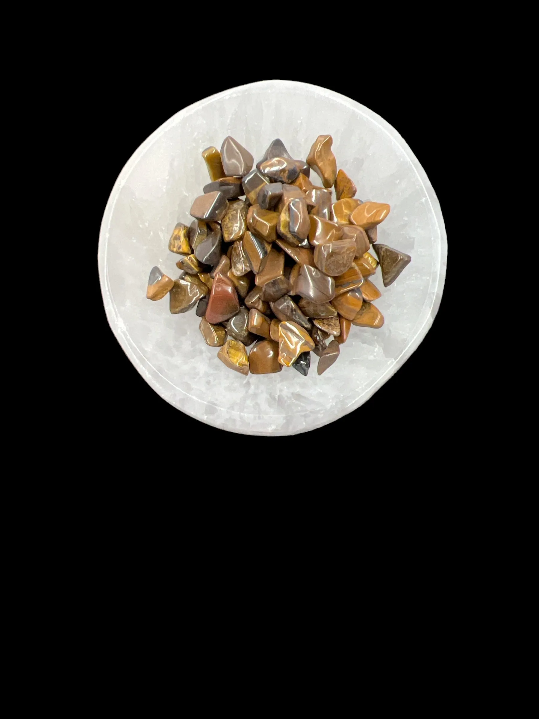 Tigers Eye Gemstone Chips