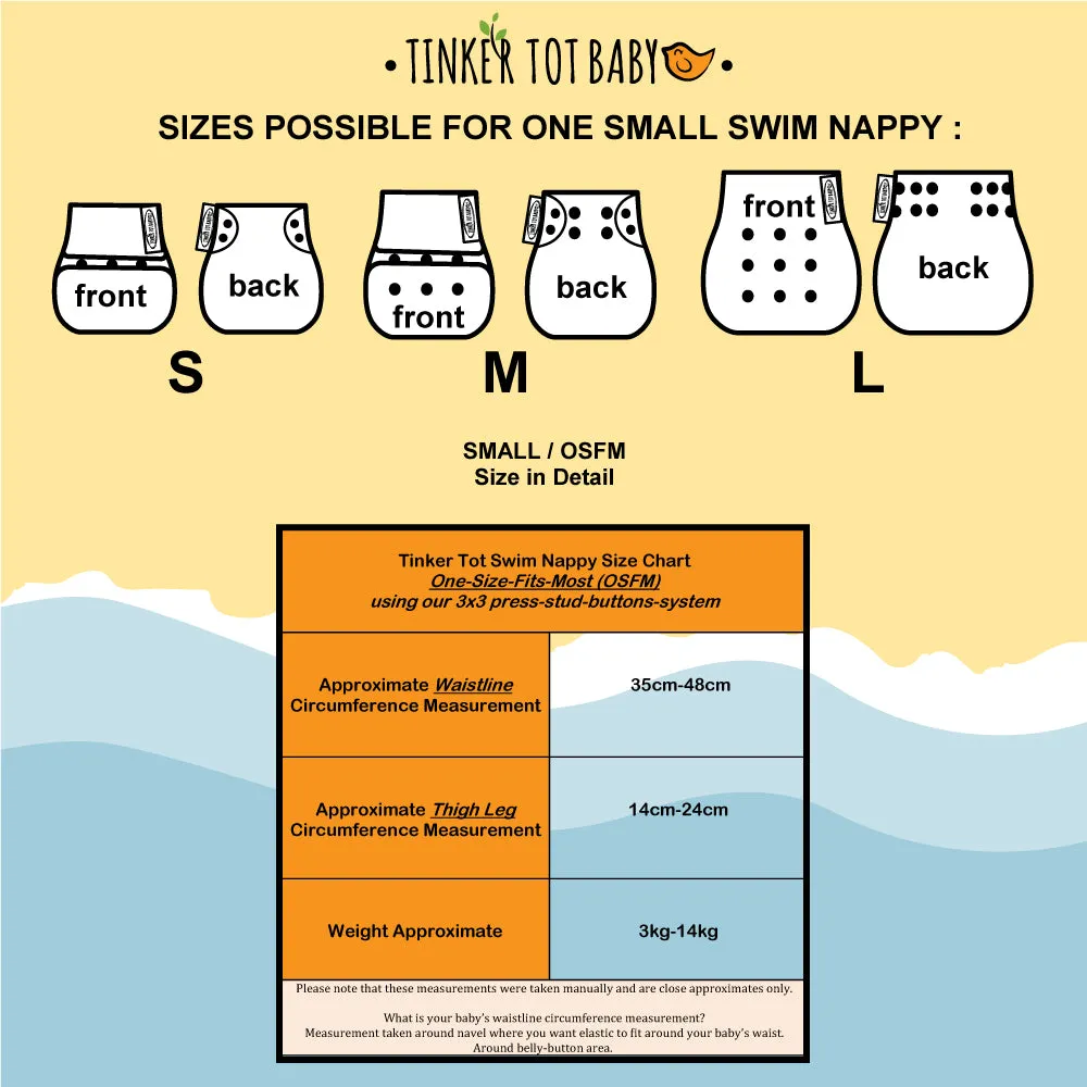 Tinker Tot Baby - Reusable Swim Nappy – Grinning Sharks