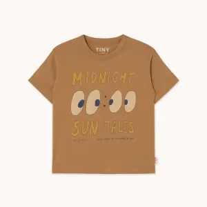 Tiny Cottons - Midnight graphic T-shirt - brown