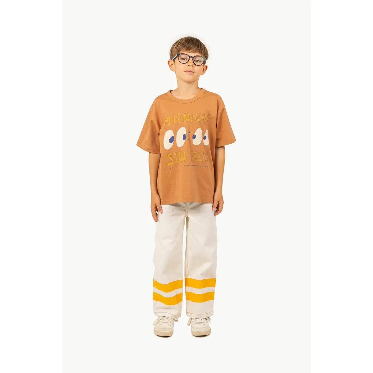 Tiny Cottons - Midnight graphic T-shirt - brown
