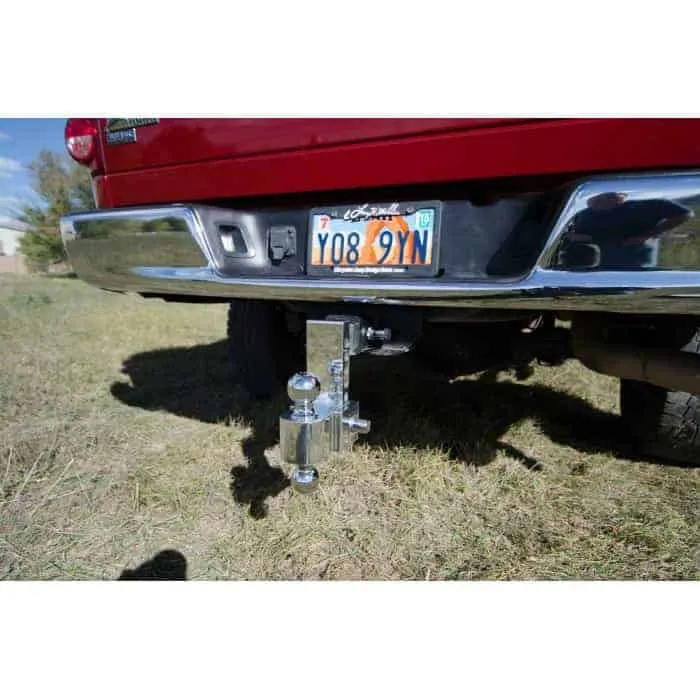 Titan Flash Hitch 6inch Drop 50mm 70mm Ball - Black Friday Sale