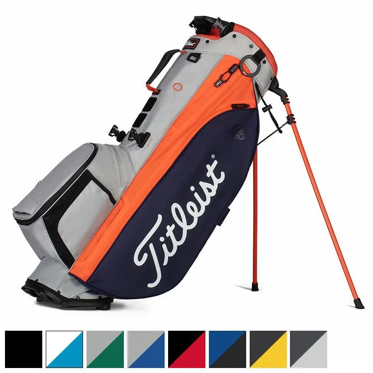 Titleist Players 4 Plus Stand Bag Black/Black/Red (TB21SX1-006)