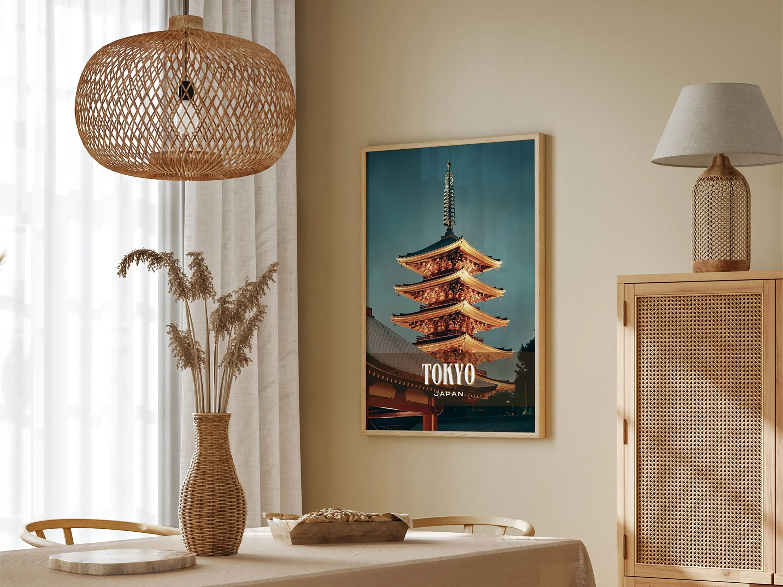 Tokyo Retro Wall Art, Japan