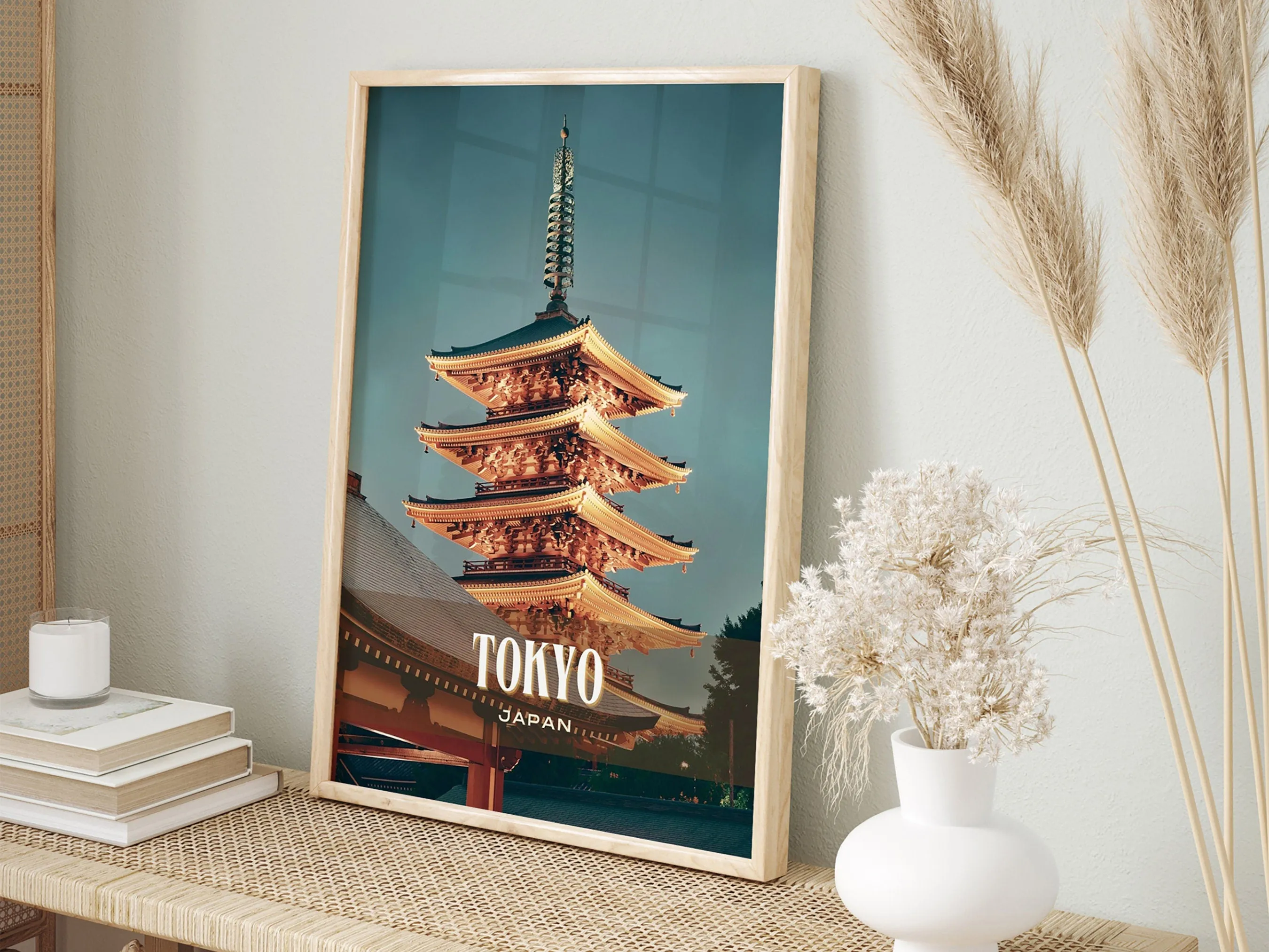 Tokyo Retro Wall Art, Japan