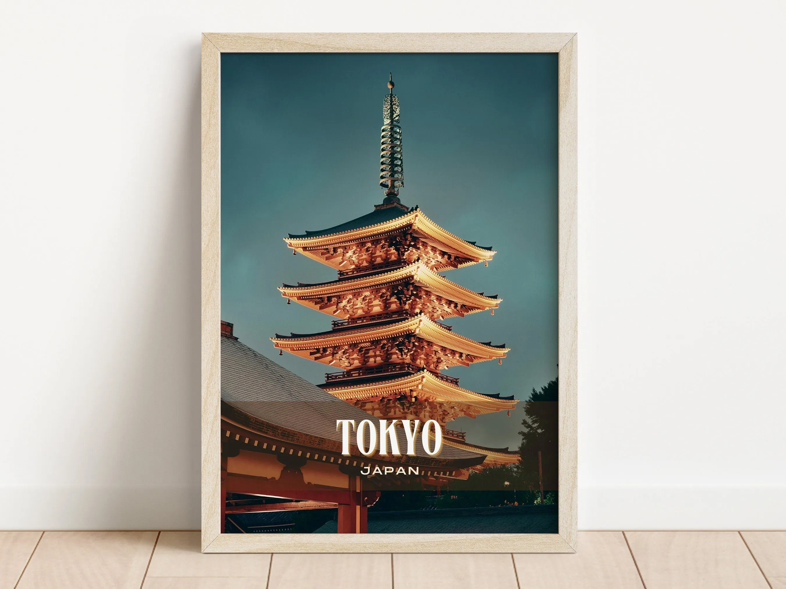 Tokyo Retro Wall Art, Japan