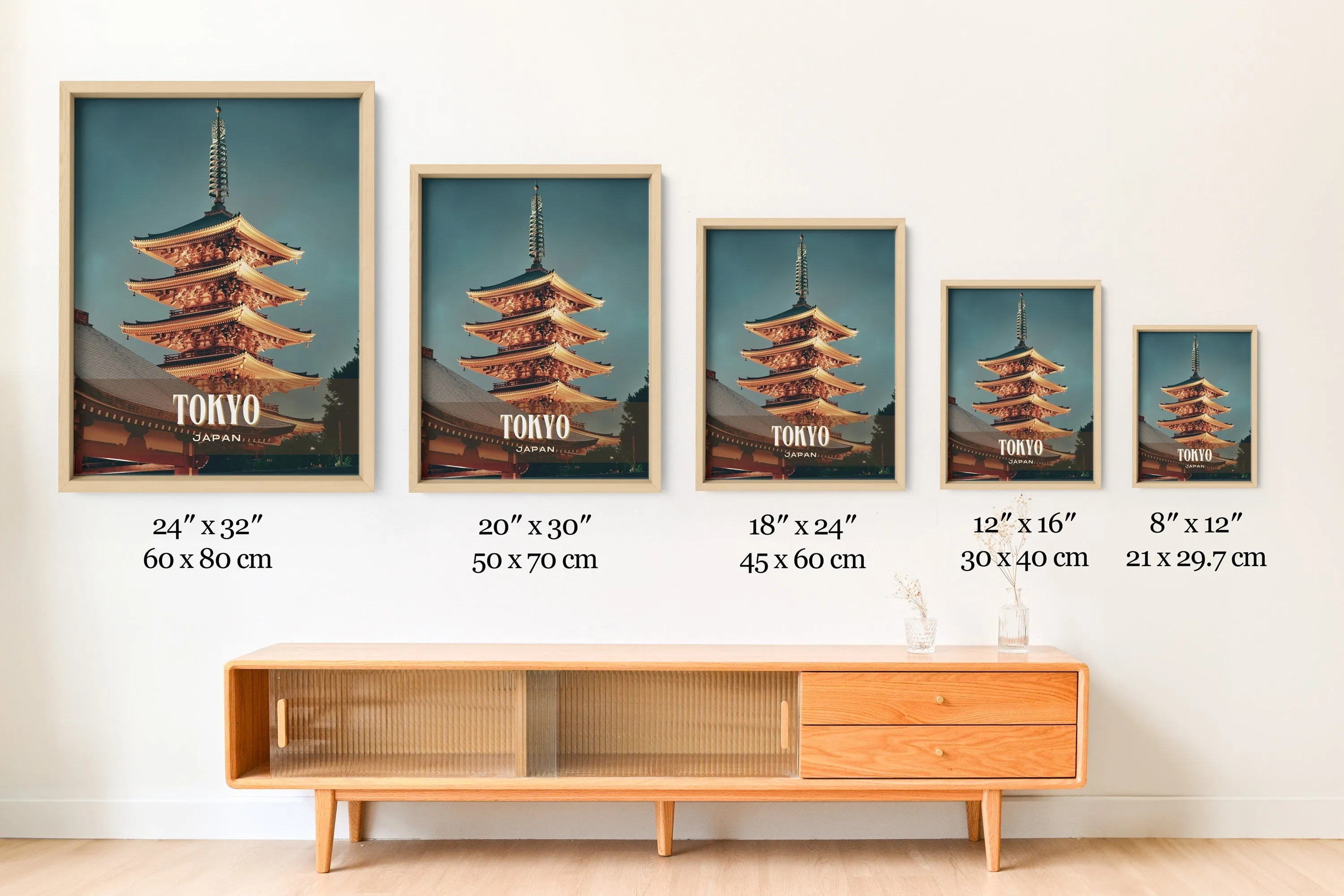 Tokyo Retro Wall Art, Japan