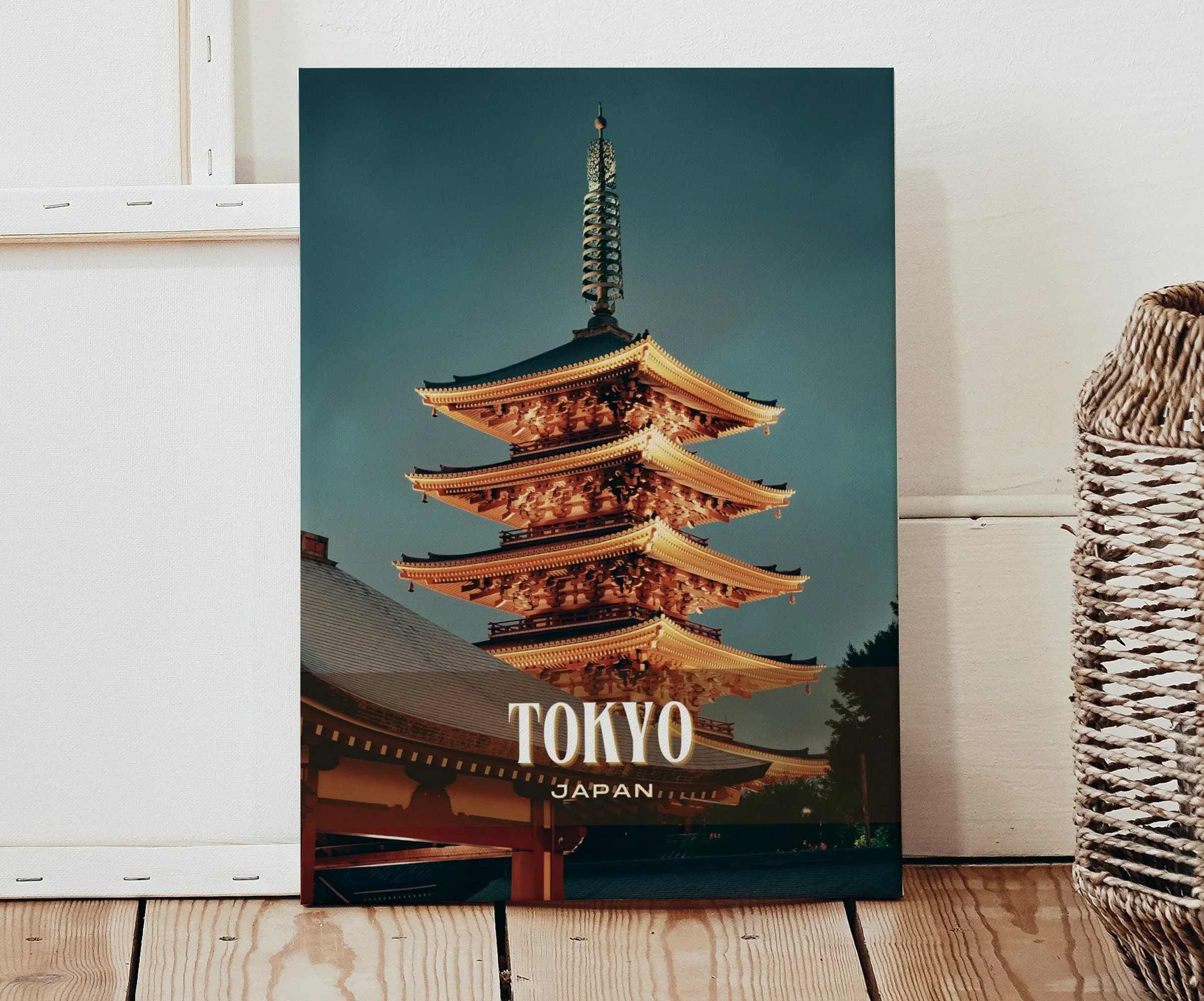 Tokyo Retro Wall Art, Japan