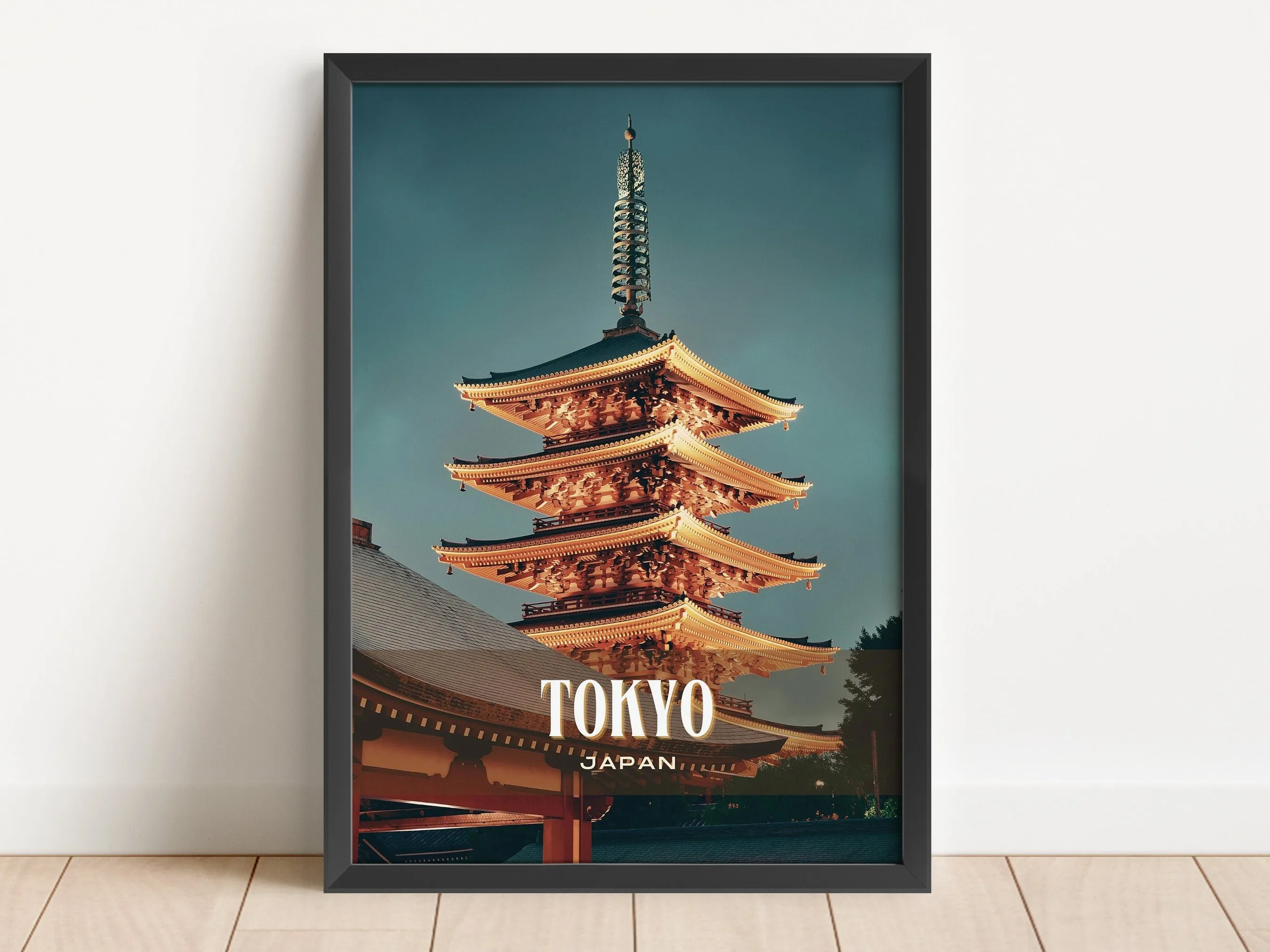 Tokyo Retro Wall Art, Japan