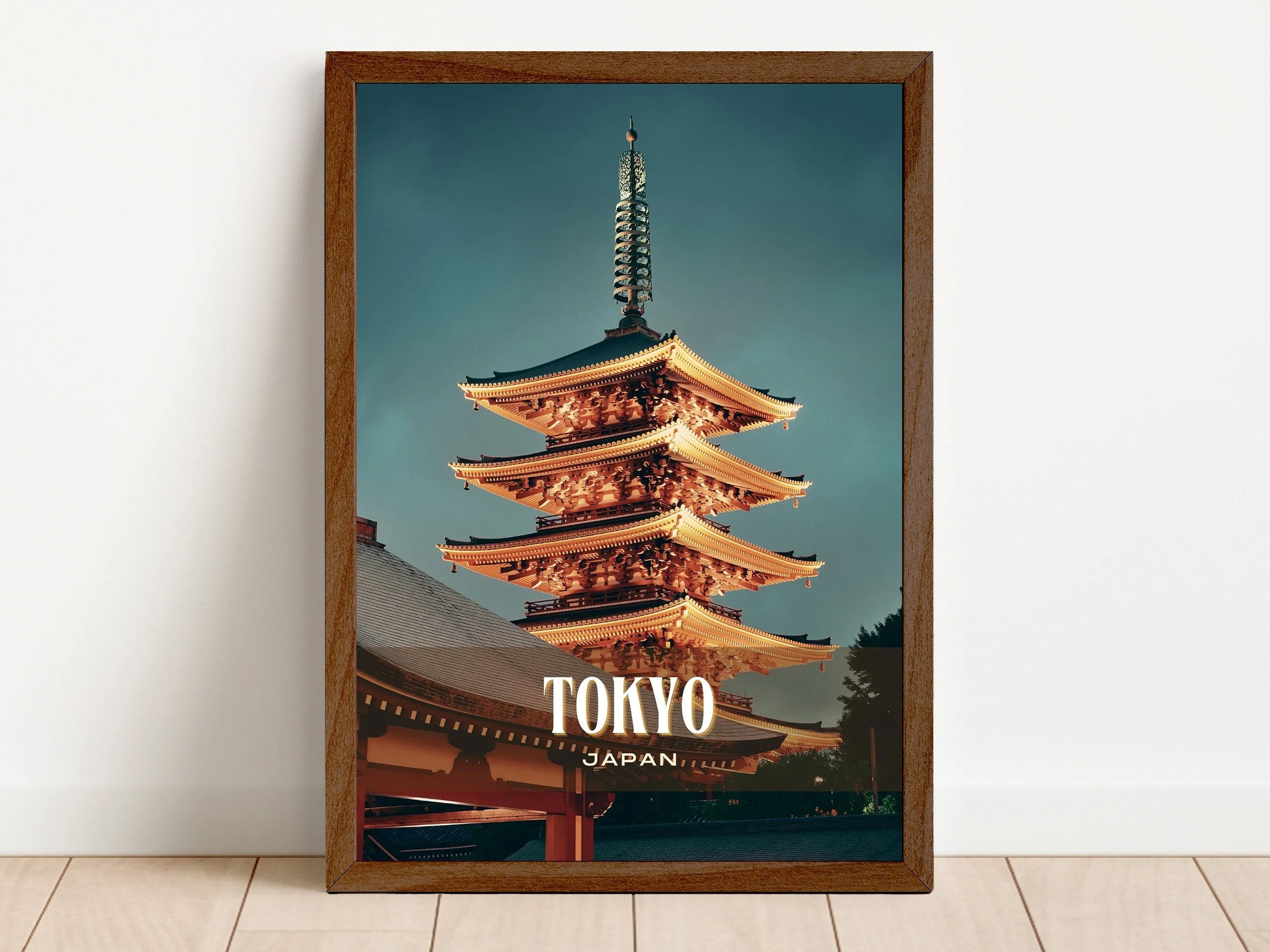 Tokyo Retro Wall Art, Japan