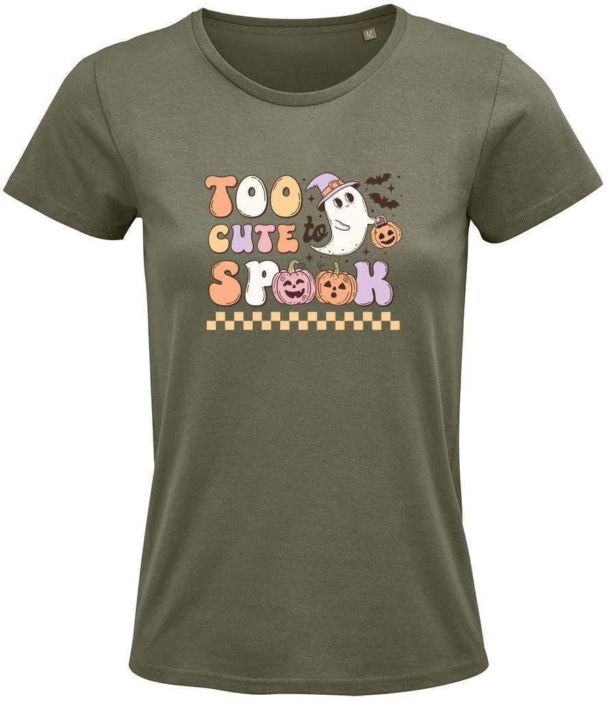 Too cute to spook Ladies T-shirt