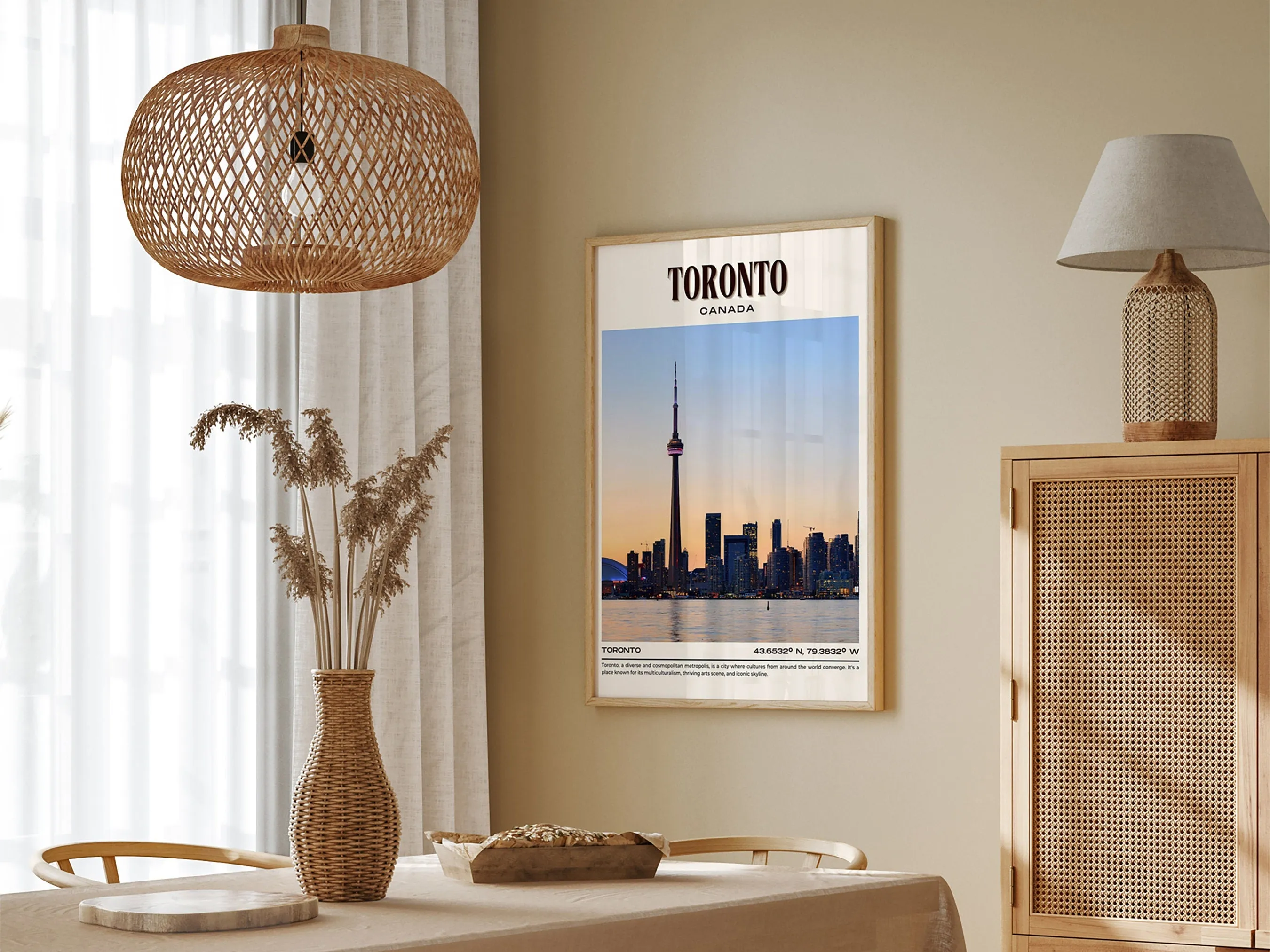 Toronto Vintage Wall Art, Canada