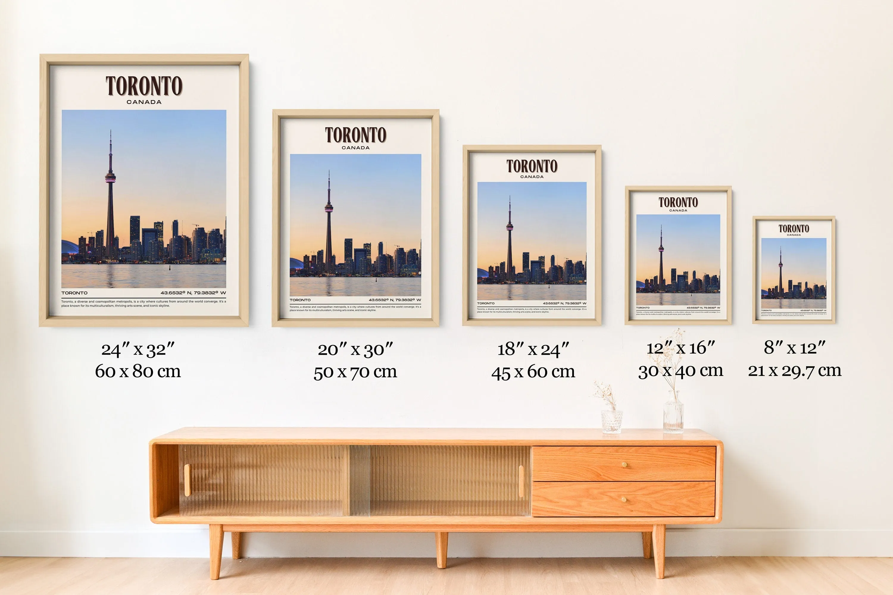 Toronto Vintage Wall Art, Canada