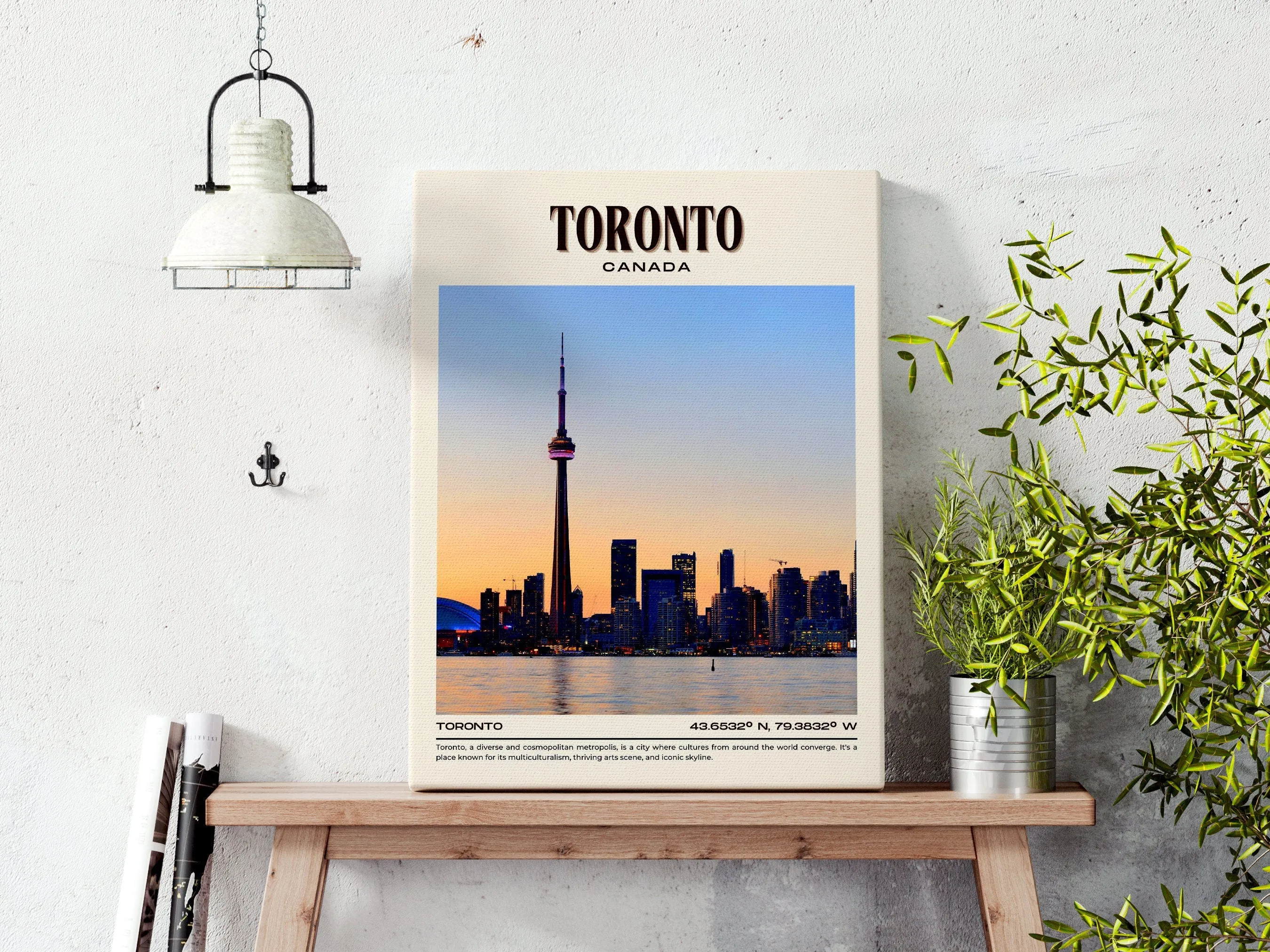Toronto Vintage Wall Art, Canada