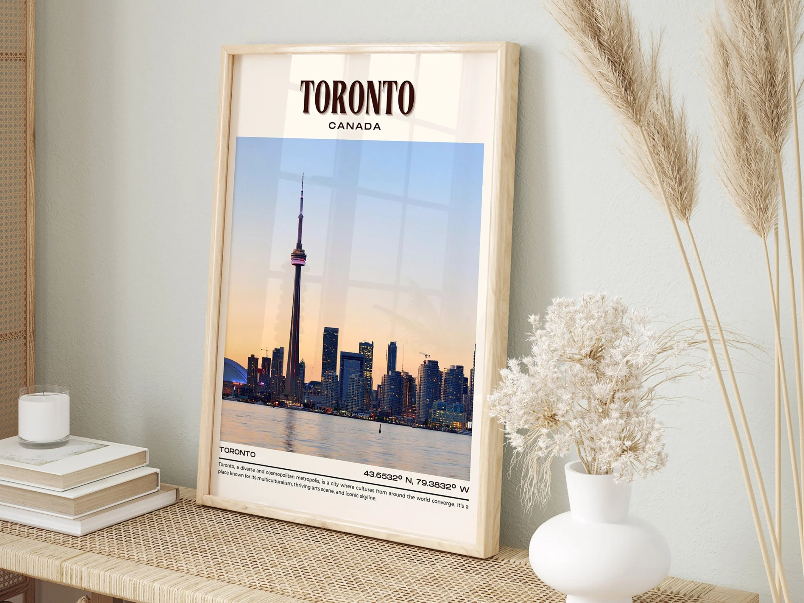 Toronto Vintage Wall Art, Canada