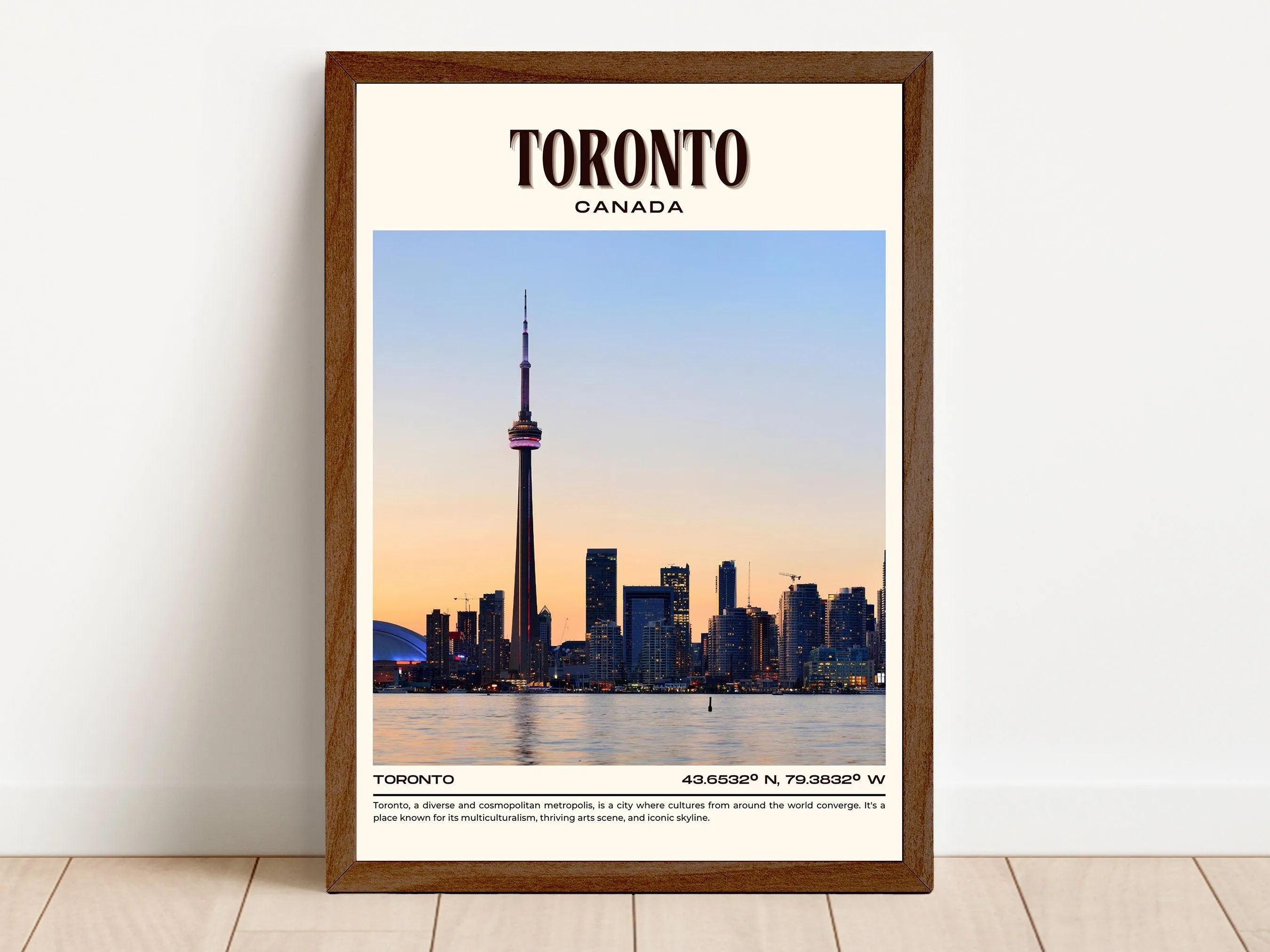 Toronto Vintage Wall Art, Canada