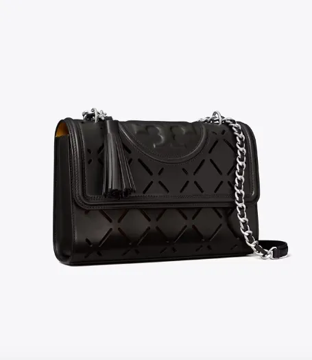 Tory Burch Fleming Diamond Small Convertible Shoulder Bag – 88154
