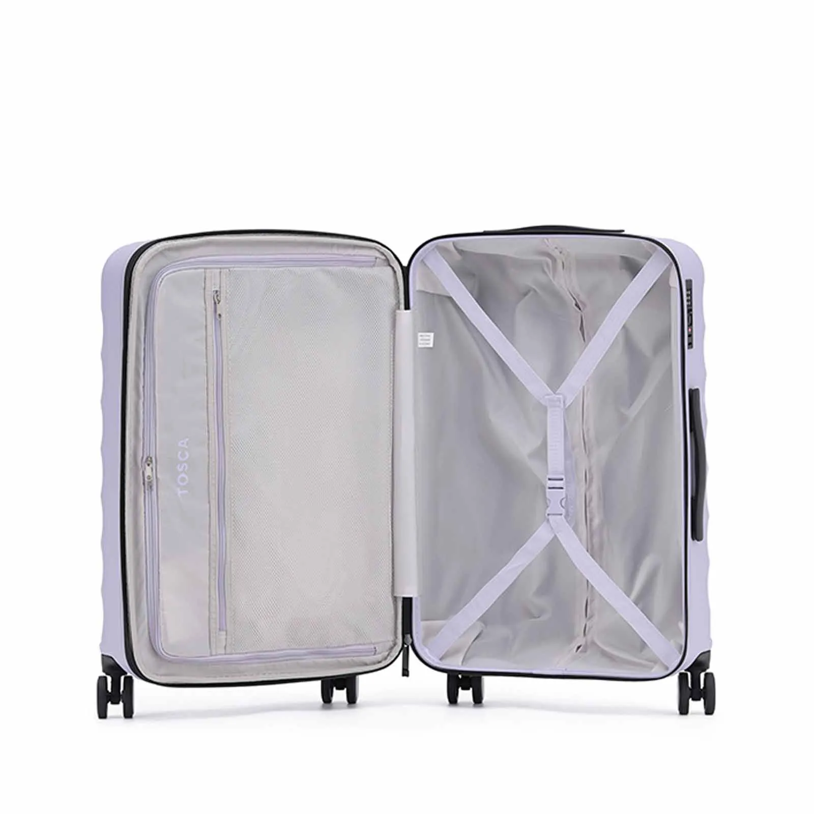 Tosca Interstellar 4W 79cm Large Suitcase Lavender