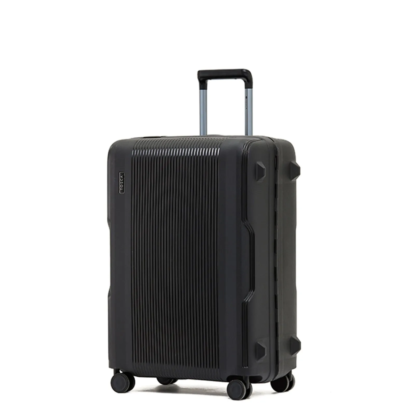 Tosca Knox 4 Wheel 66cm Medium Suitcase Black