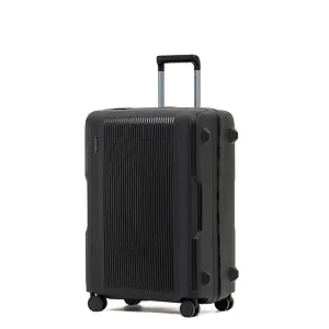 Tosca Knox 4 Wheel 66cm Medium Suitcase Black