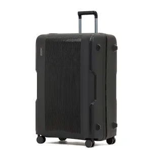 Tosca Knox 4 Wheel 77cm Large Suitcase Black