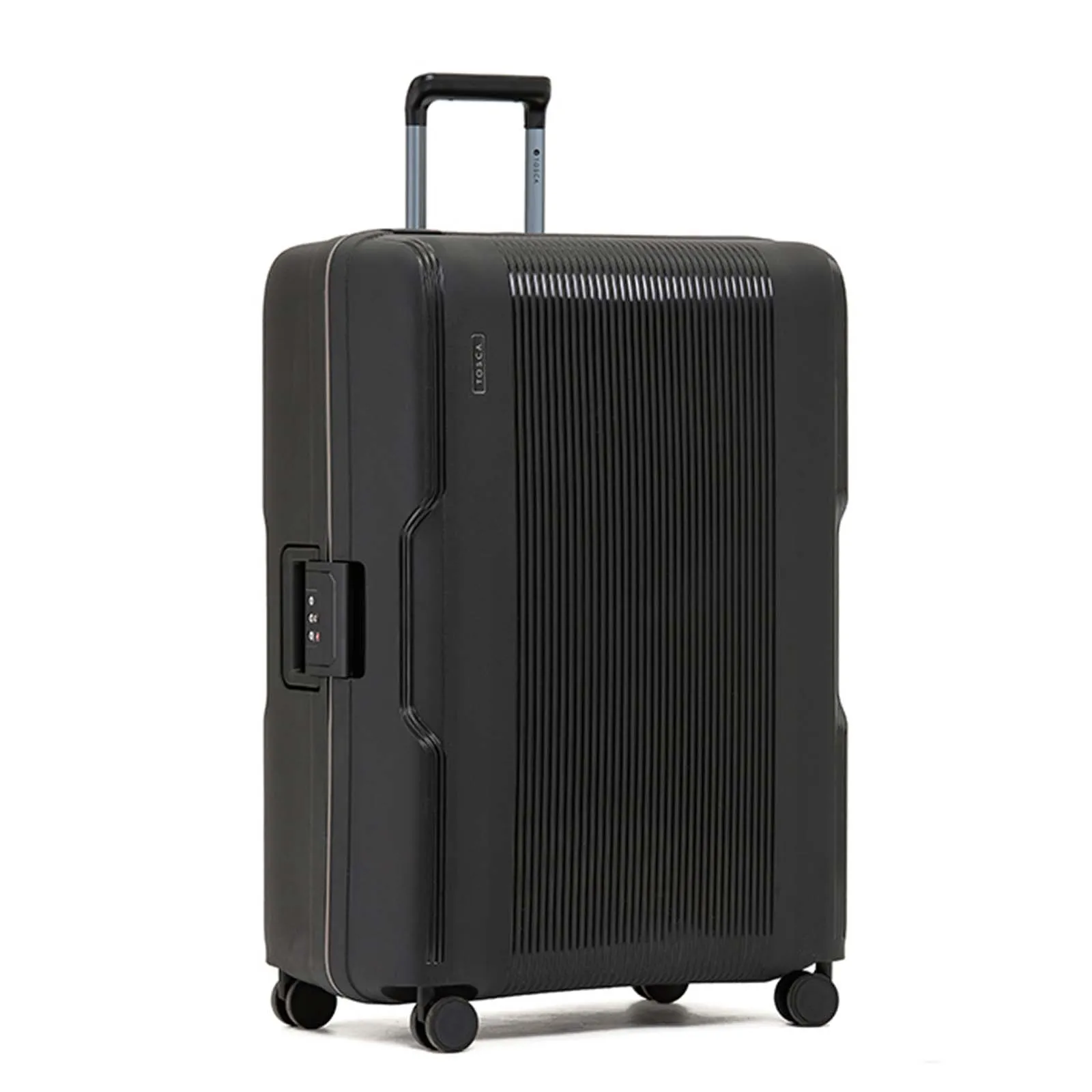 Tosca Knox 4 Wheel 77cm Large Suitcase Black