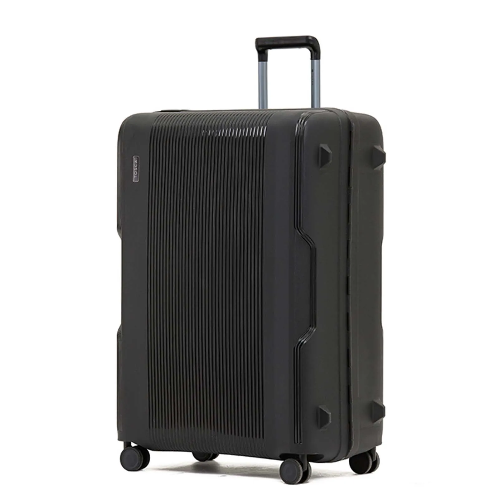 Tosca Knox 4 Wheel 77cm Large Suitcase Black