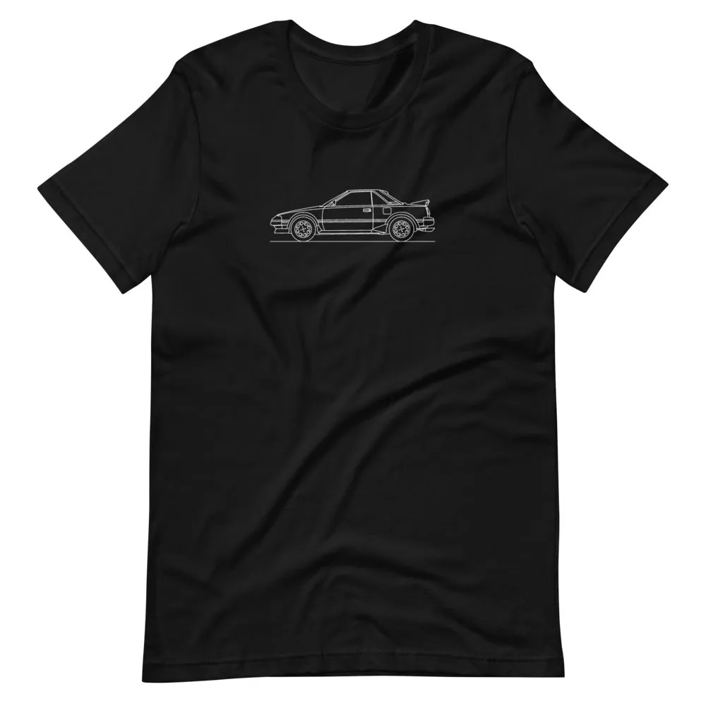 Toyota MR2 W10 silhouette t-shirt
