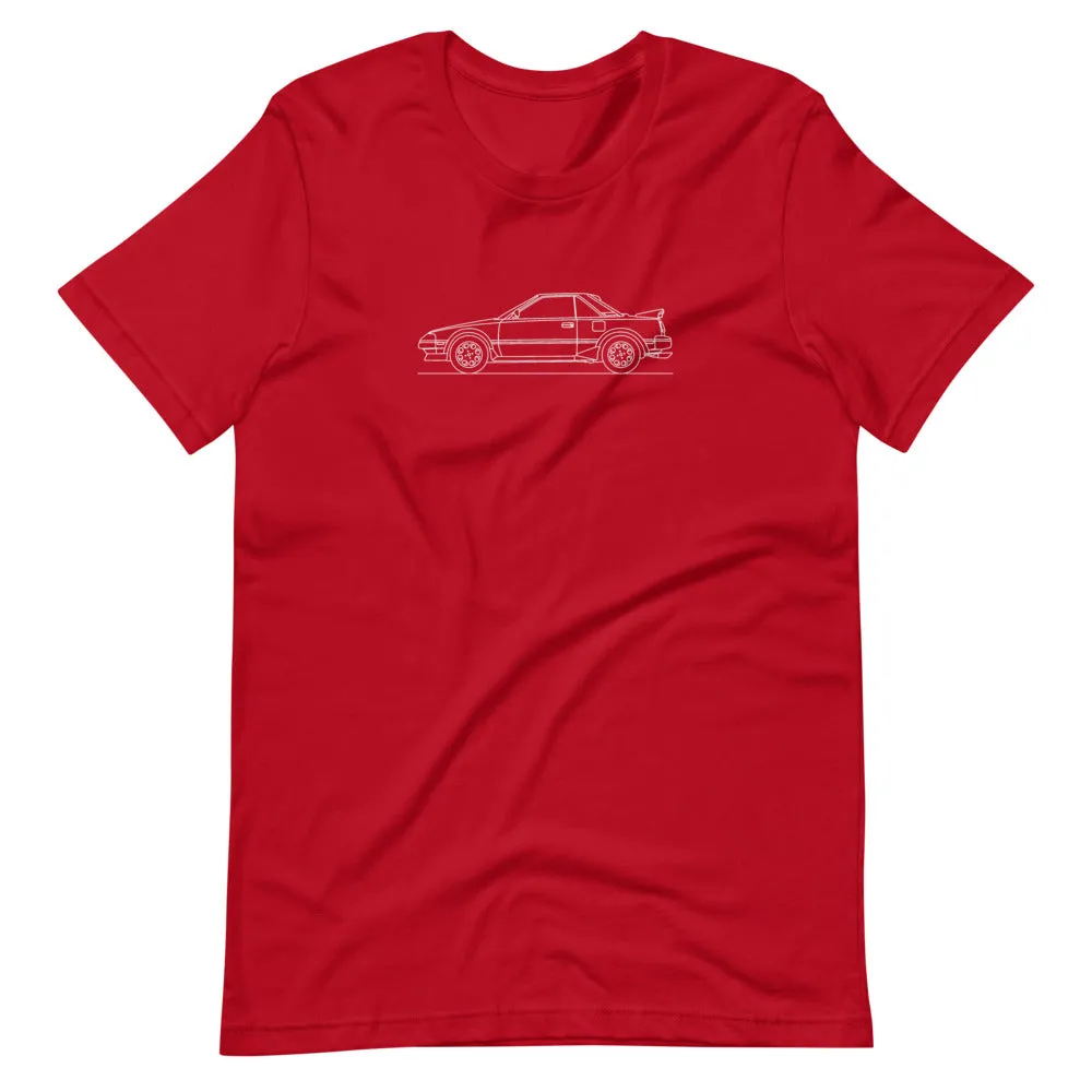 Toyota MR2 W10 silhouette t-shirt