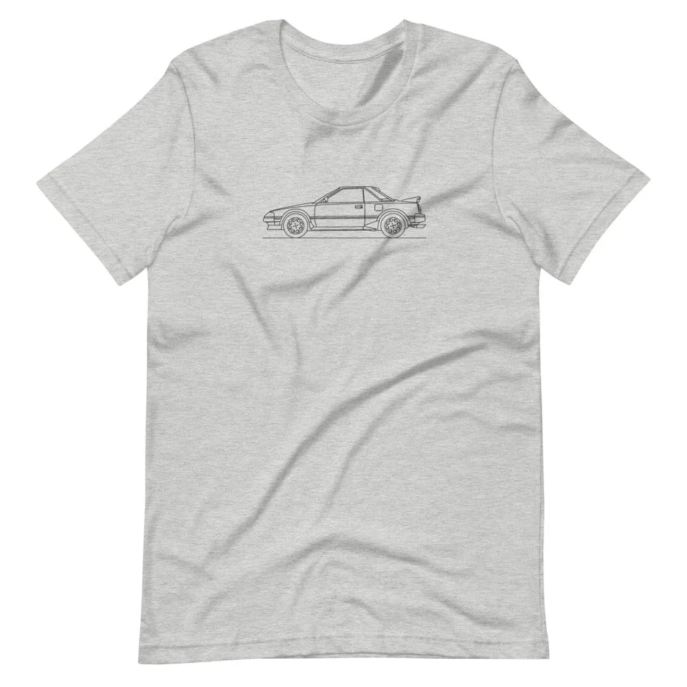 Toyota MR2 W10 silhouette t-shirt